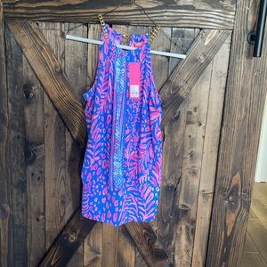 NWT Lilly Pulitzer La Zebra Engineered Top